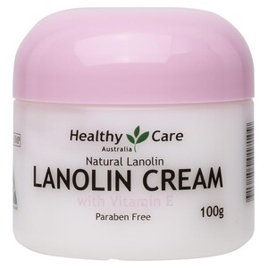 [PRE-ORDER] STRAIGHT FROM AUSTRALIA - Healthy Care Natural Lanolin & Vitamin E Cream 100g